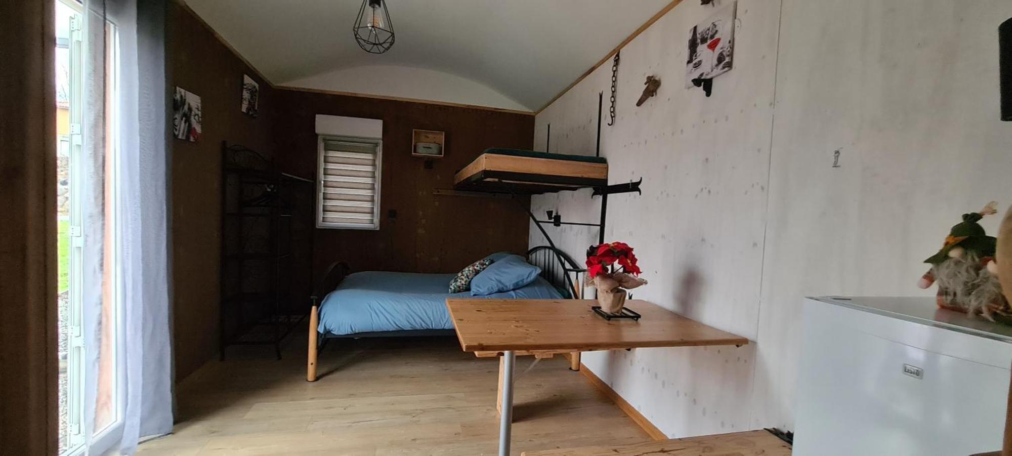 Les Milles Bottes Et Ses Roulottes Vila Encausse-les-Thermes Exterior foto
